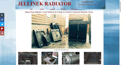 Desktop Screenshot of jellinekradiator.com